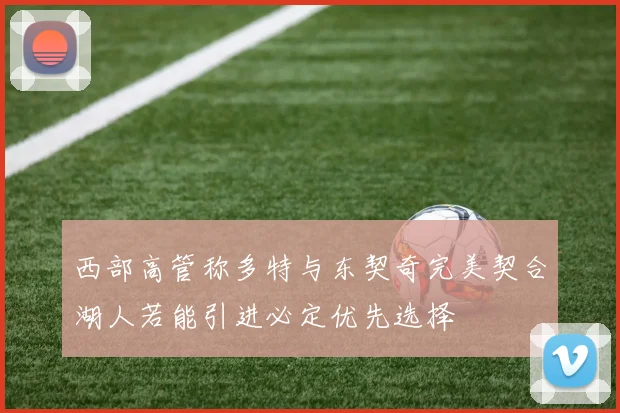西部高管称多特与东契奇完美契合湖人若能引进必定优先选择